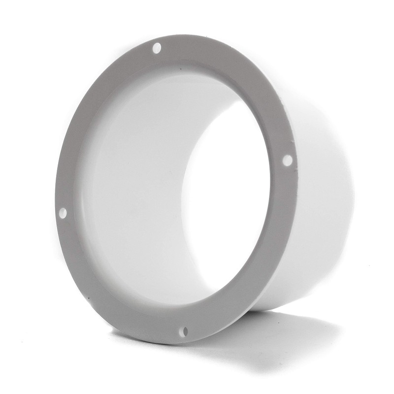 Vent Systems 125 mm 2 Pieces Ventilation Duct Connector Flange
