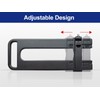 MOSECYOU Double Door Locking Device, French Door Lock Security Barricade,