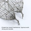 Crawfish Trap Bait,Cage for Shrimp - Stainless Steel Portable Basket