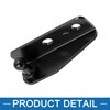A ABSOPRO Car Auto Ball Studs Brackets 10mm Black 67x23x23mm