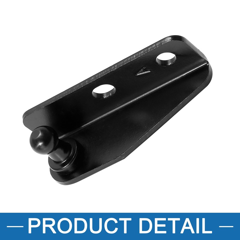 A ABSOPRO Car Auto Ball Studs Brackets 10mm Black 67x23x23mm