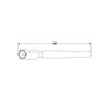 Glass Cutter 130 mm Six Wheel with Breakaway Edge Glass