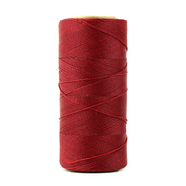 Linhasita Waxed .5mm, 1mm Macramé Cord Polyester, Twisted, Waterproof, Fray