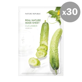 Nature Republic [Nature Republic]Real Nature Mask Sheet Cucumber (30ea)