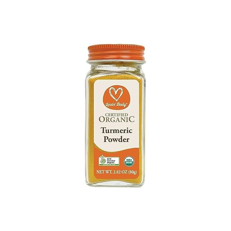Lovin' Body Organic Turmeric Powder, 80 g