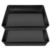 LWALRS Square Plant Saucer 20 22 Inch 2 Pack, Extra