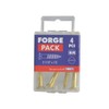 ForgePack Wood Screws - Solid Brass | 2 1/2" x