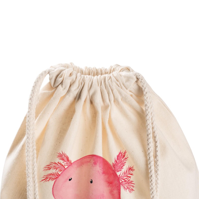 Mr. & Mrs. Panda Axolotl Sports Bag, White