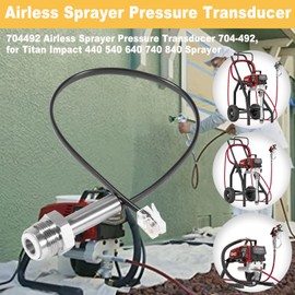 704492 Airless Sprayer Pressure Transducer 704-492 Replacment for Titan Impact 440 440I 450E 540 640 740 704-492A Sprayer