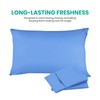 AMEHA 100% Brushed Microfiber Pillow Cases 2 Pack, Super Soft