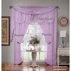Today's Curtain Emelia Original Voile Panel 63", White, 60"W x
