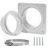 VIWINVELA Dryer Vent Hose Connector Kit - Dryer Vent Wall