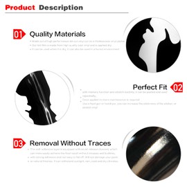 iwannachange 2pcs Monster Claw Marks Headlight Car Sticker Stripes Scratch Decal Vinyl for Sports Cars SUV Pickup Truck Window Motorcycles ect(White)