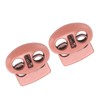 30Pcs Metal Cord Locks Double Hole Zinc Alloy Durable Light