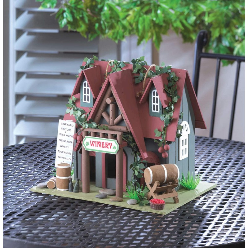 Tom & Co. Cottage Winery Birdhouse