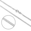 Sterling Silver Diamond Cut Curb Chain 24"