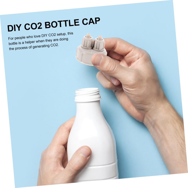 BESPORTBLE Enhance Your Fish Tank Aquatic Plant Co2 Bottle Cap
