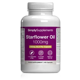 Starflower Oil 1000mg | 180 Capsules in Total