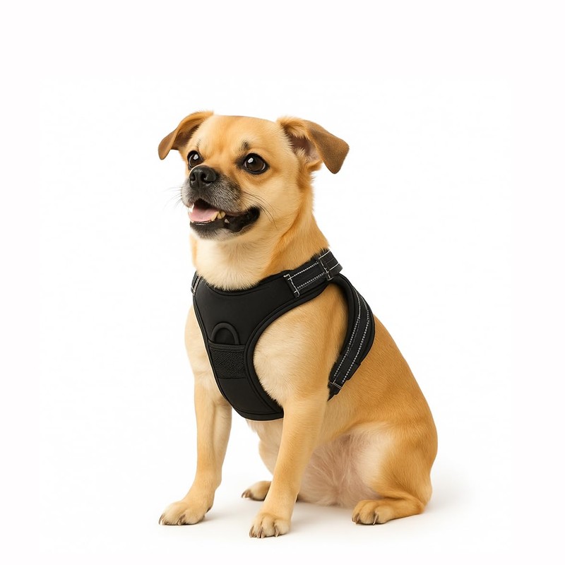 Wagzee Dog Harness – No Pull Adjustable Harness for Small,