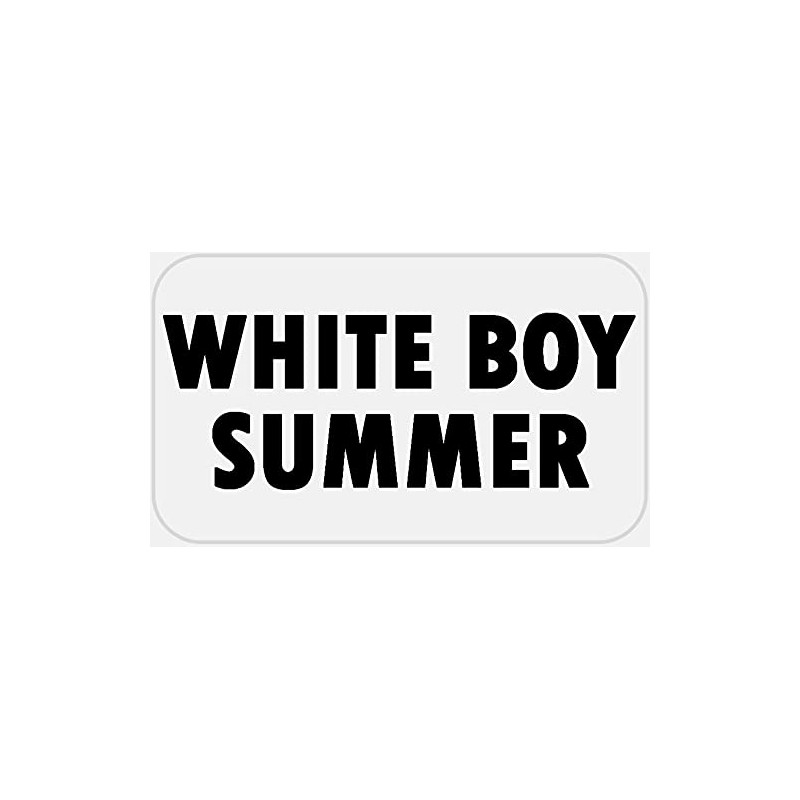 White Boy Summer - 25 Stickers Pack 2.25 x 1.25