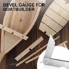 Jkjhbhged Sliding T-Bevel Gauge Protractor 4 Inch Mini Bevels Angle