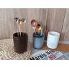 Stoneware Coffee Spoon Holder for Coffee Bar Accessories, Tea Spoon