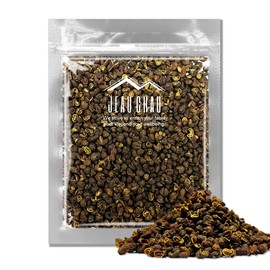 JEAU CHAU Green Pepper Green Pepper Timur Pepper Hole 1.8 oz (50 g) (Timut Pepper), Selected Product, Original Shape, Timur Pepper (Spices, Spices), Additive-Free