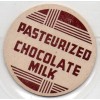 Milk Bottle Cap Insert - Pasteurized Chocolate Milk - generic cap
