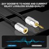 YACSEJAO 3.5mm Plug to Bare Wire Stereo Audio Cable 1/8"