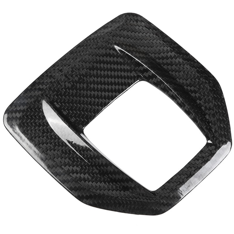 Carbon Fiber Center Console Gear Shift Panel Cover Trim for