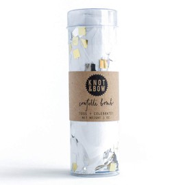 SPICE OF LIFE PC1-WM Confetti KNOT&BOW White Metallic L Size 50g Party Wedding