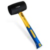 S&R Rubber Mallet Black 55 mm 450 g with Ergonomic