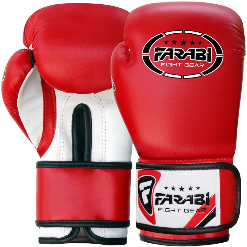 Farabi Sports Kids Boxing Gloves 6, 8-oz Junior Muay Thai