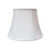 Royal Designs Modified Bell Lamp Shade, White, 10 x 16