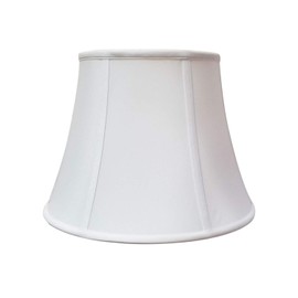 Royal Designs Modified Bell Lamp Shade, White, 10 x 16 x 12.5