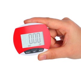 Pedometer with Clip, Digital Pedometer, Portable Fitness Tracker with 3D Sensor for Testing Step/Distance/Calories for Seniors, Adults for Walking, Running, Sports