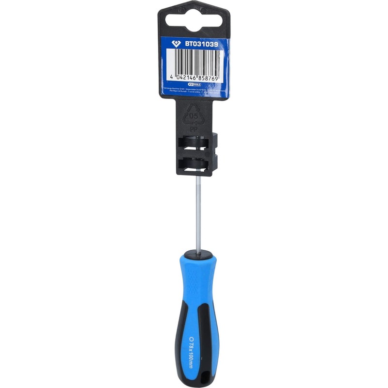 BRILLIANT TOOLS BT031039 Torx Screwdriver T8 x 100 mm [Powered