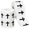 Geiserailie 3 Pcs Christian Cross Athletic Tape 1.5 in x