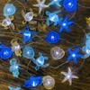 Ocean Themed String Lights Marine Life Night Light Beach Décor
