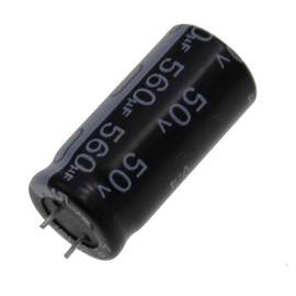 Elko Kondensator 20x radial 560µF 50V | Elektrolytkondensator bis zu 105°C | 560uF Electrolytic Capacitor from Jianghai