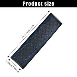 1 Pcs Seat Belt Cover, Car Seat Belt Covers, Leather Seat Belt Strap Cover, Car Seat Belt Shoulder Pad Cover, Seat Belt Shoulder Strap Covers, Car Seat Belt Pads, for Use in Cars or Bags