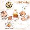Youuys Montessori Toy Musical Instruments for Baby Made of Wood,