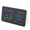 CO2 Detector ABS and Electronic TVOC Sensor Components Digital Temperature