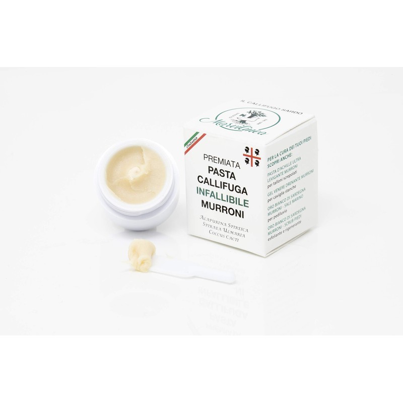 Murroni Removes calluses and calluses | Fireproof paste for feet