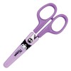 Cute Kitty Friends Figure Safety Scissors with Cover (Purple)