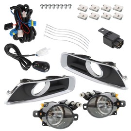 labwork Left Driver and Right Passenger Sides Pair Fog Lights Replacement for Chevy Malibu 2013-2015 Fog Lights Driving Lamps GM2593301 GM2592301