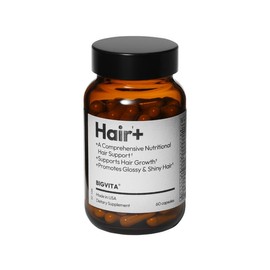 BIGVITA Hair+ | Vegan Gluten Free Haircare Supplements for Women and Men, Vitamins for Healthy Natural Faster Hair Growth:_1 Bottles