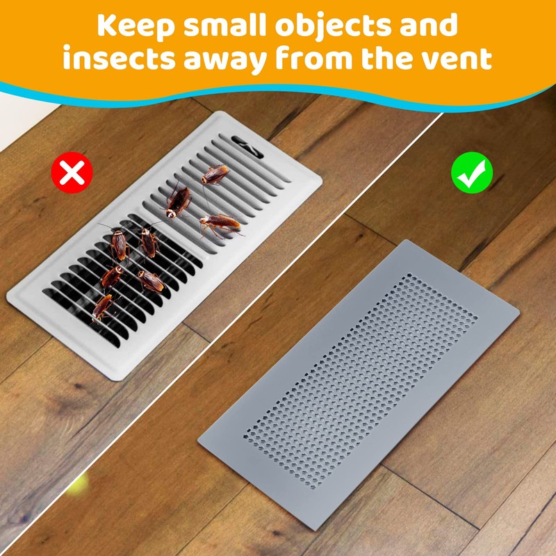 Orzbow Baby Proofing Soft Silicone Vent Cover for Home Wall/Ceiling/Floor