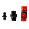 Water Butt/rain Barrel/strorage Tank Outlet Valve+Adaptor/Connector.Easy Turn Flow Control,Universal Hose