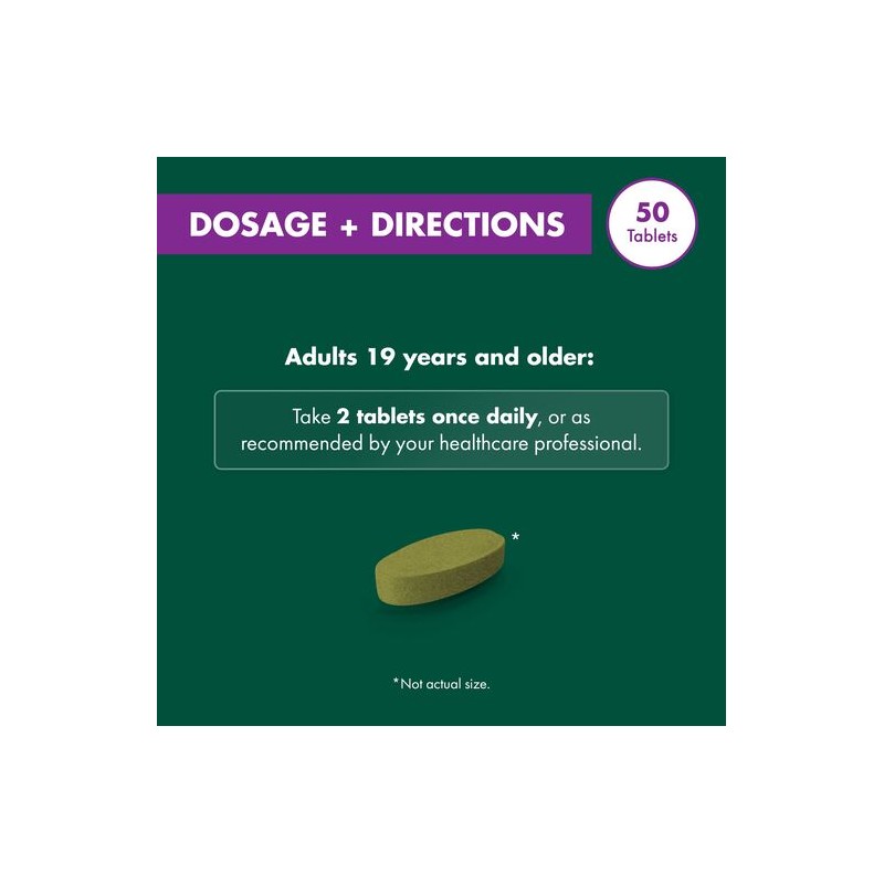 Nature's Own Mind Memory & Energy 50 Tablets